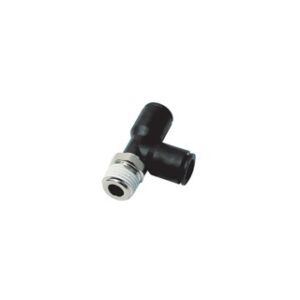 8mm-1/4BSPT T-Connector for Pneumatic, Hydraulic, Water Systems - Durable