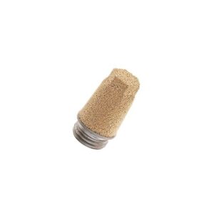 0670 00 13 Brass Silencer Male 1/4 BSPP Thread | Reduce Noise Vibrations